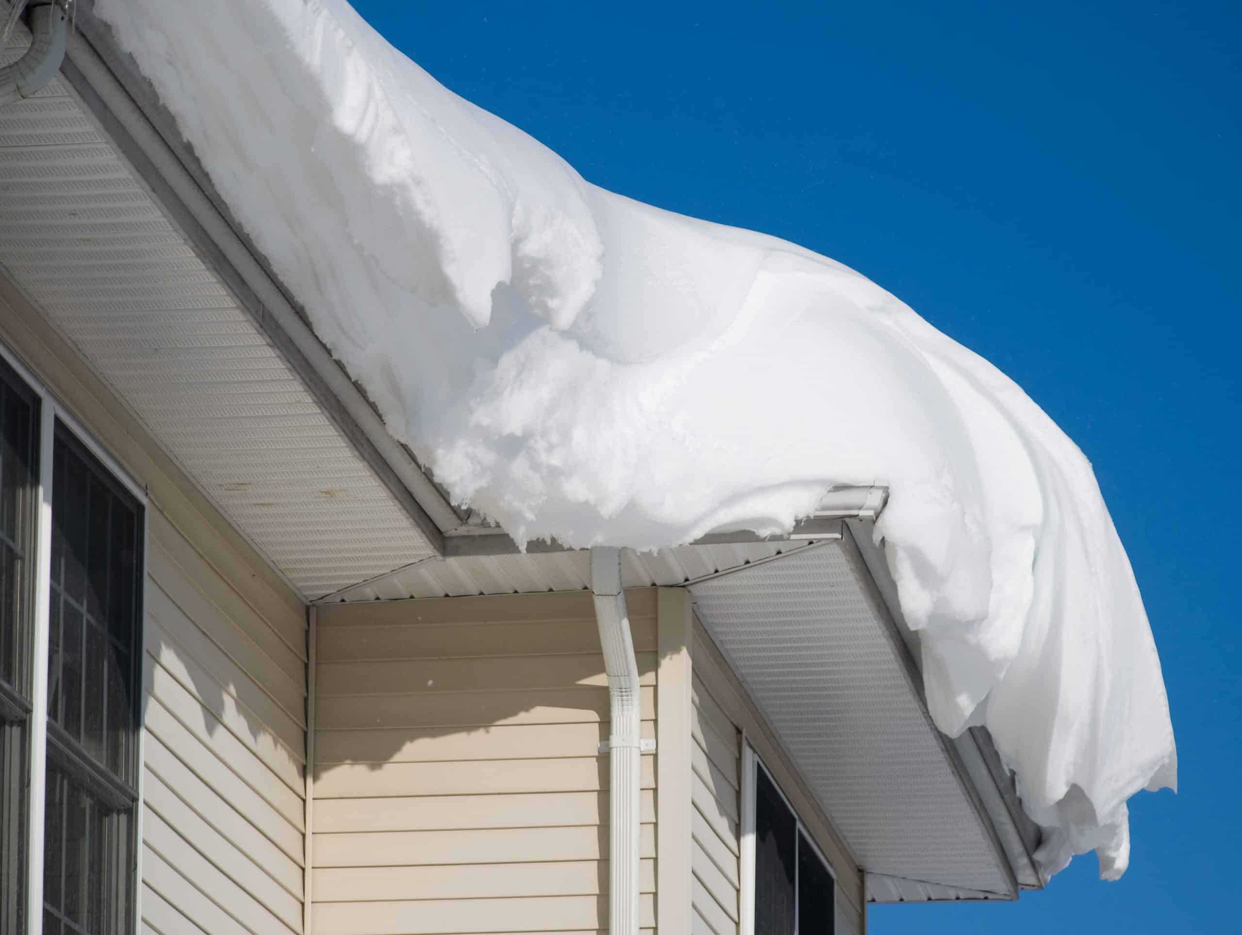 Snow Load on a roof in valley ridge